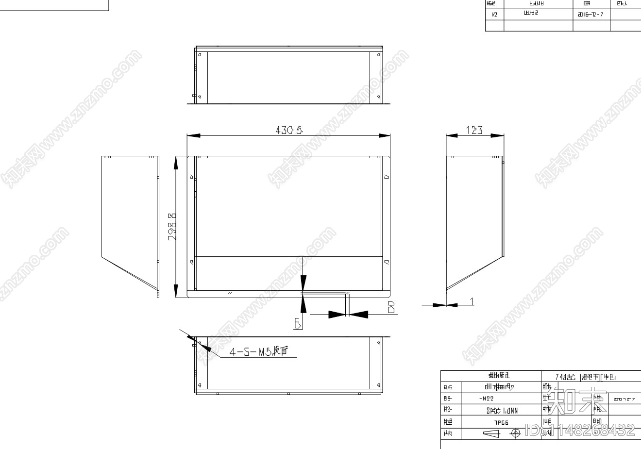 60KW充电桩cad施工图下载【ID:1148268432】
