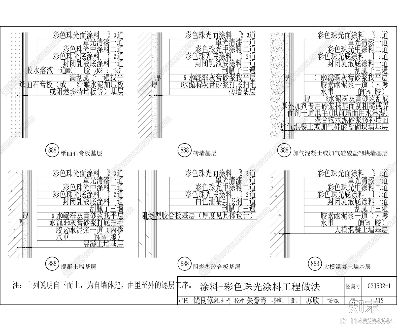 最新墙身详图大全cad施工图下载【ID:1148284644】