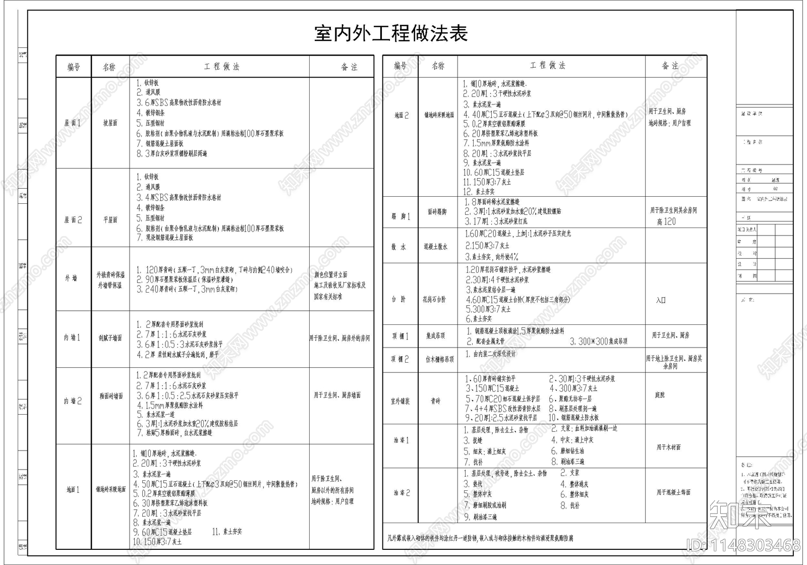 古城民居精致商业建筑cad施工图下载【ID:1148303468】