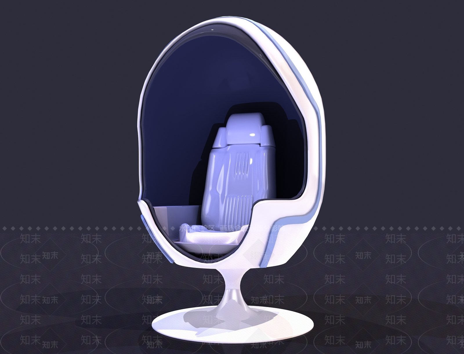 现代VR蛋椅3D模型下载【ID:1148308532】