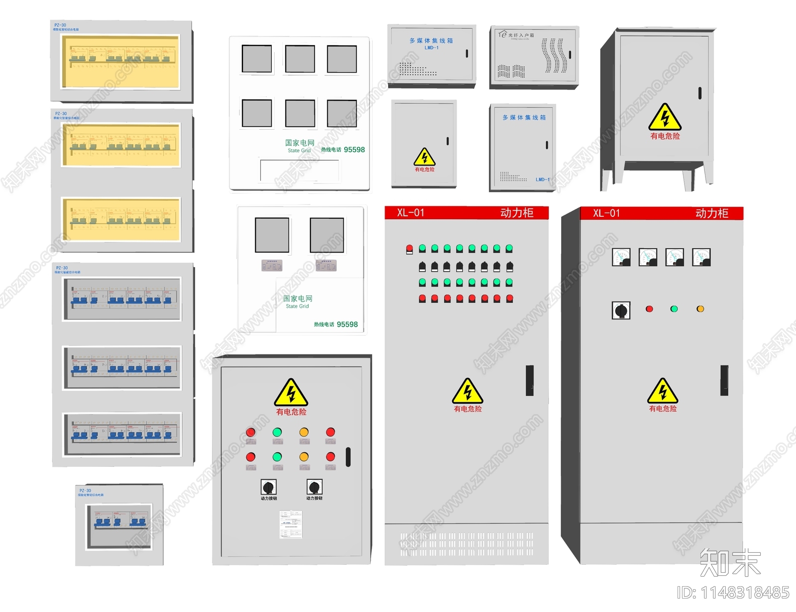 电箱开关SU模型下载【ID:1148318485】