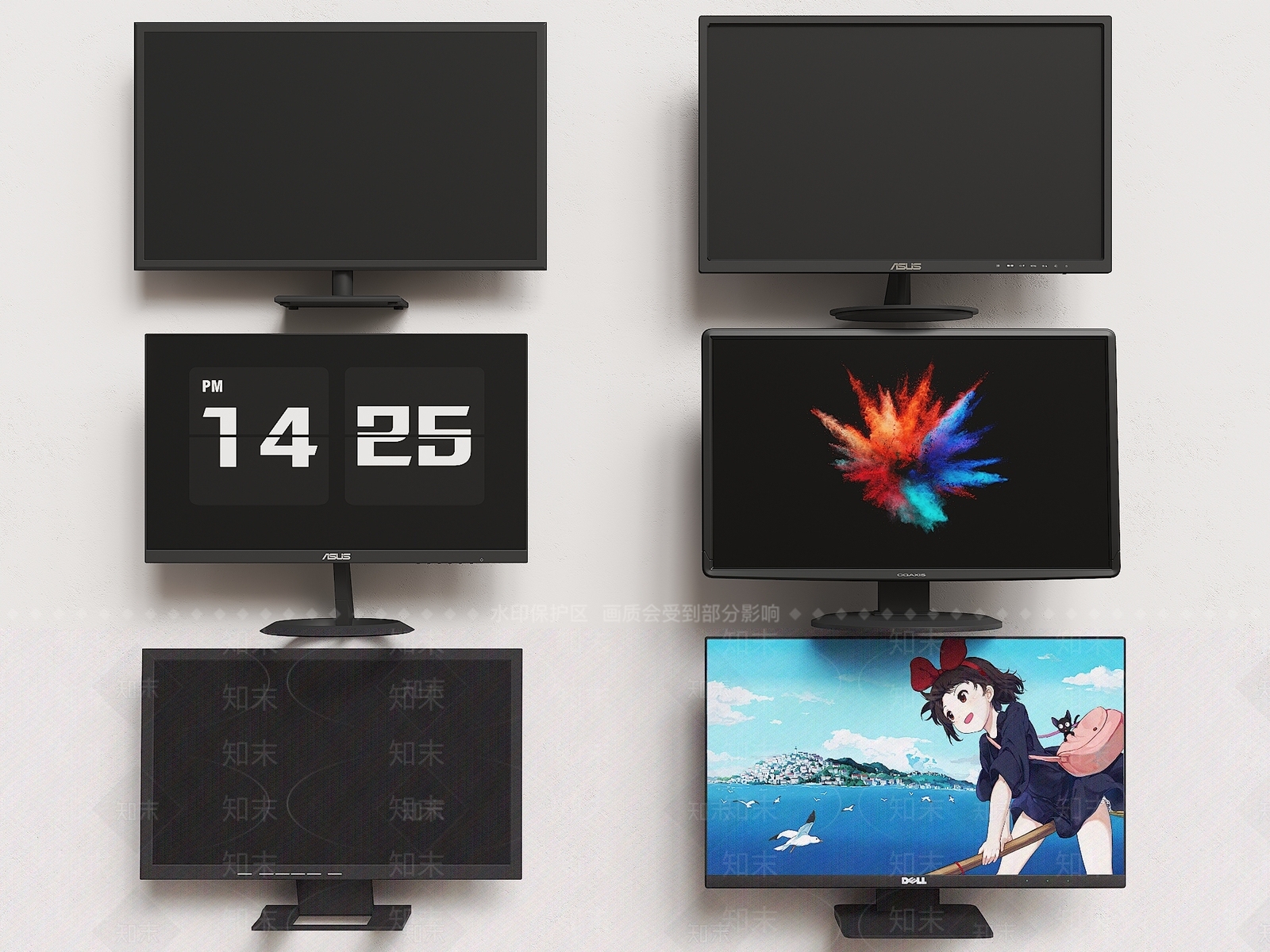 LED显示屏SU模型下载【ID:1148319035】