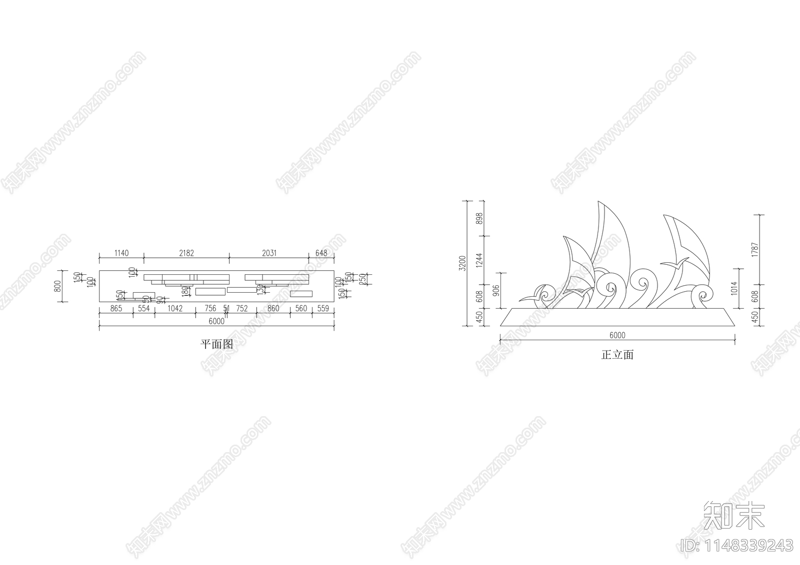 景观立体绿雕节日立体绿化景观施工图下载【ID:1148339243】