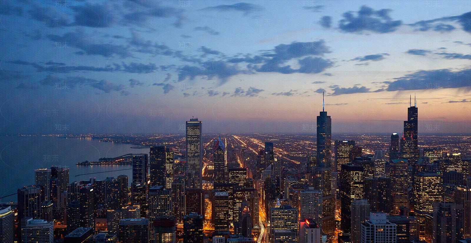城市外景夜景贴图下载【ID:1148390337】