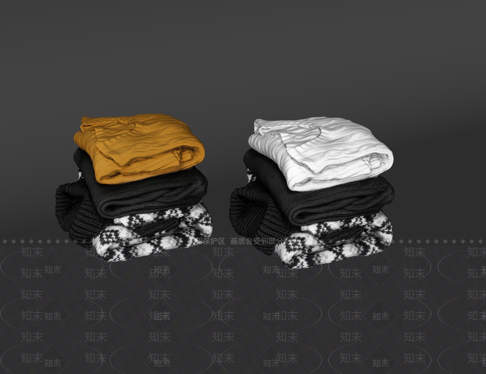 衣服SU模型下载【ID:1148396353】
