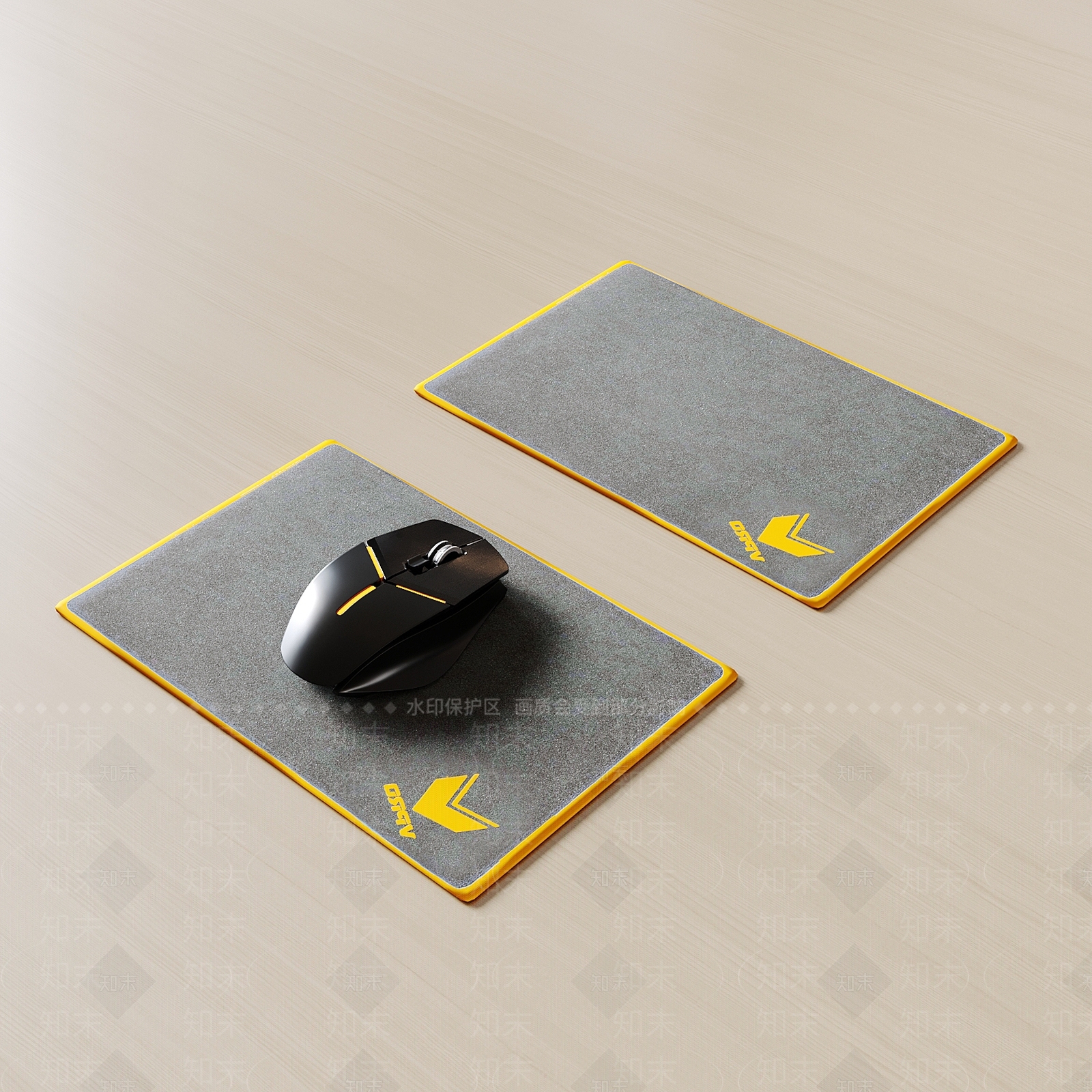 鼠标垫3D模型下载【ID:1148401283】