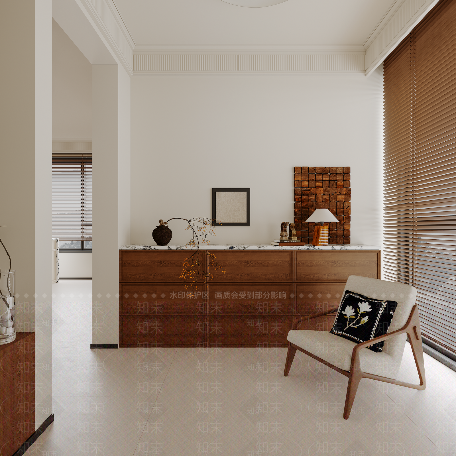 法式复古室内休闲区3D模型下载【ID:1148402160】