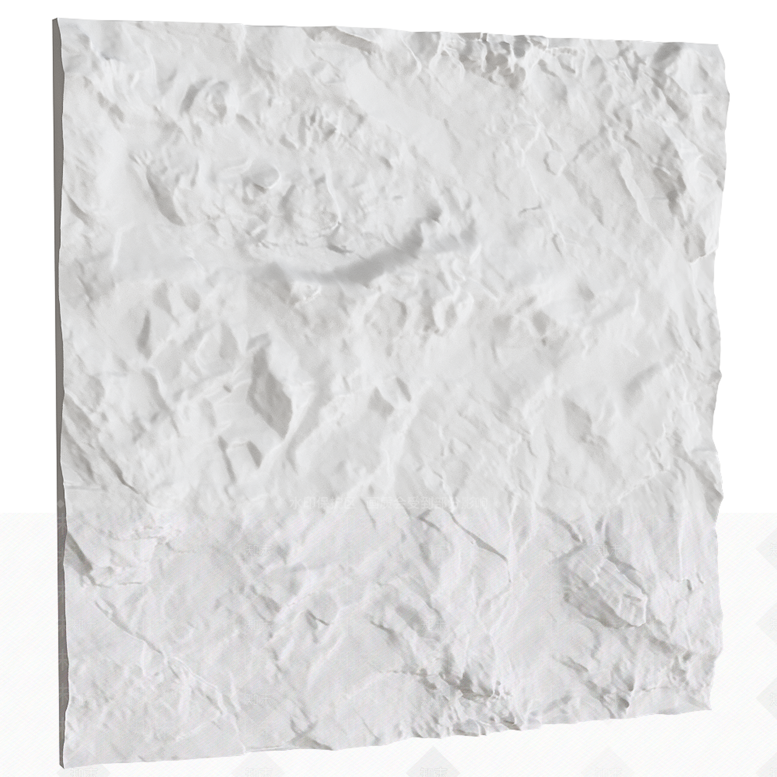 现代浮雕岩板背景墙3D模型下载【ID:1148405088】