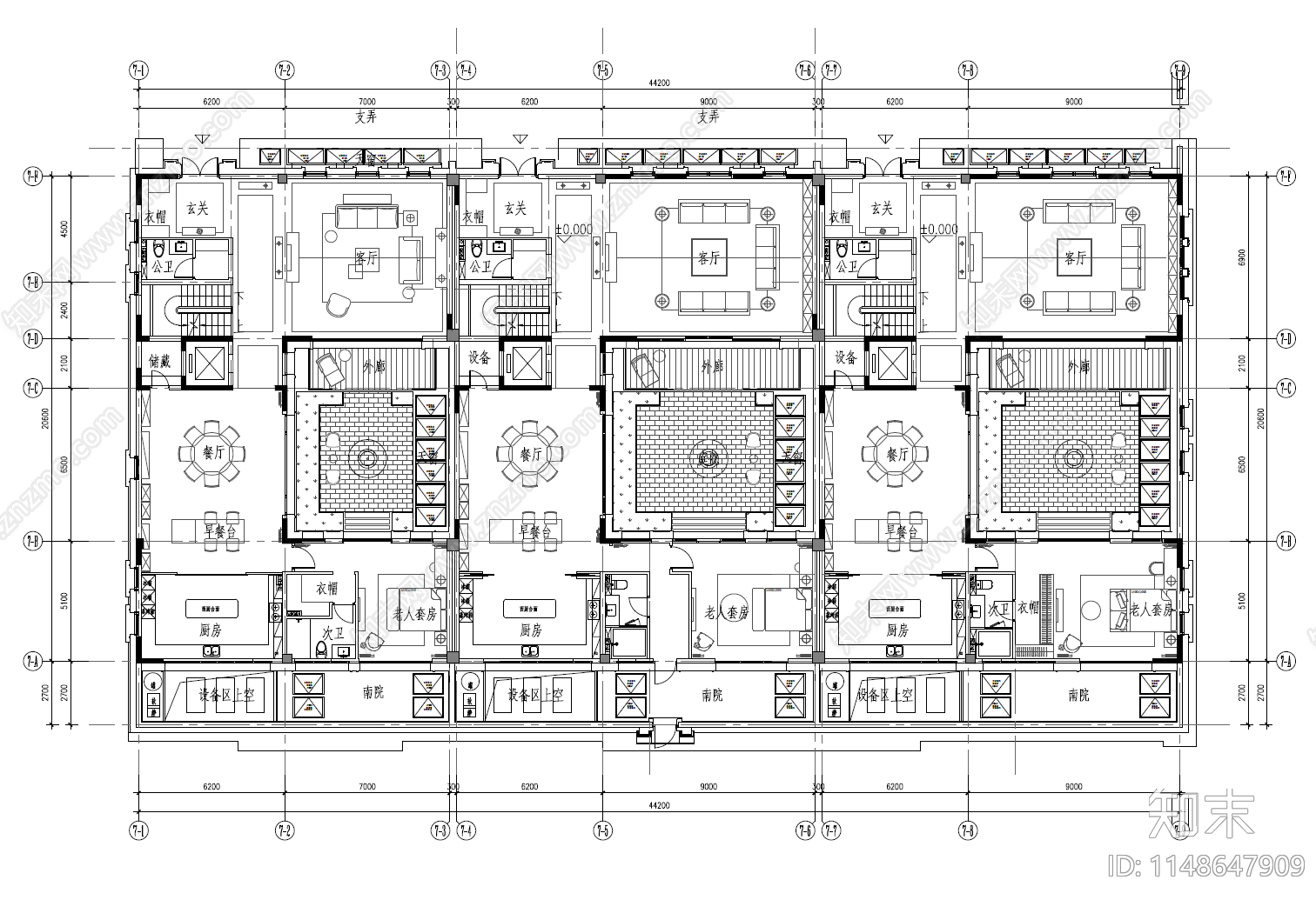 上海虹口区四川北路弘安里历史街区建筑施工图下载【ID:1148647909】