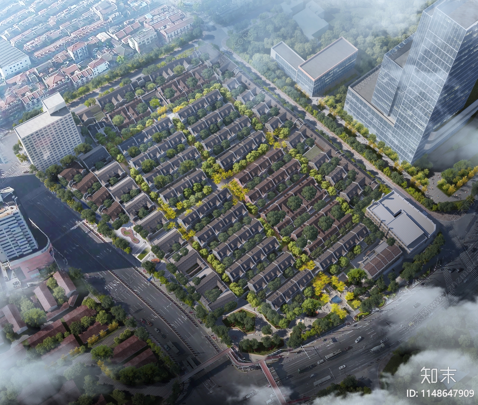 上海虹口区四川北路弘安里历史街区建筑施工图下载【ID:1148647909】