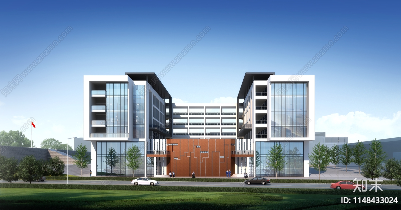 1200座报告厅建筑平面cad施工图下载【ID:1148433024】