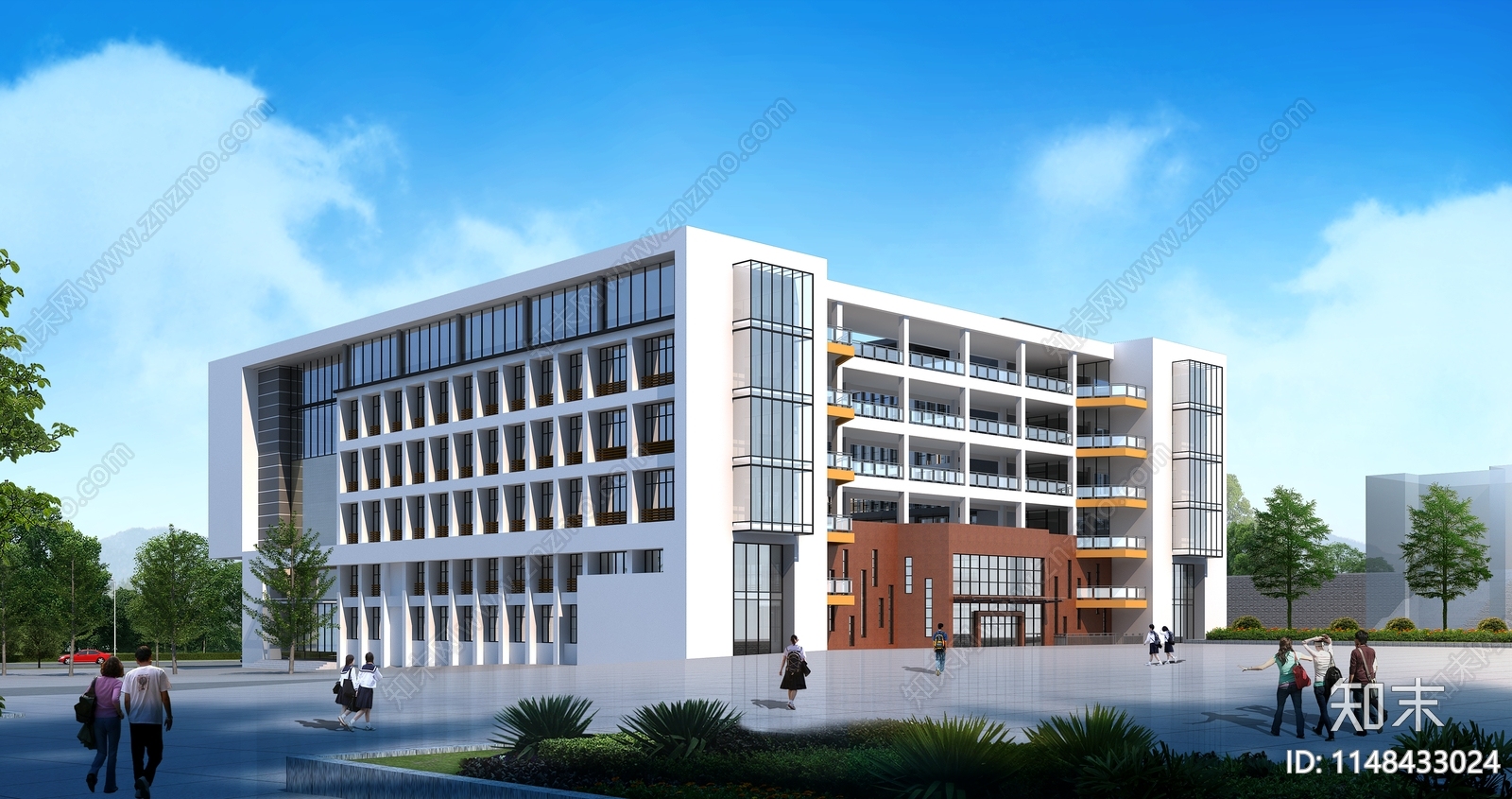 1200座报告厅建筑平面cad施工图下载【ID:1148433024】