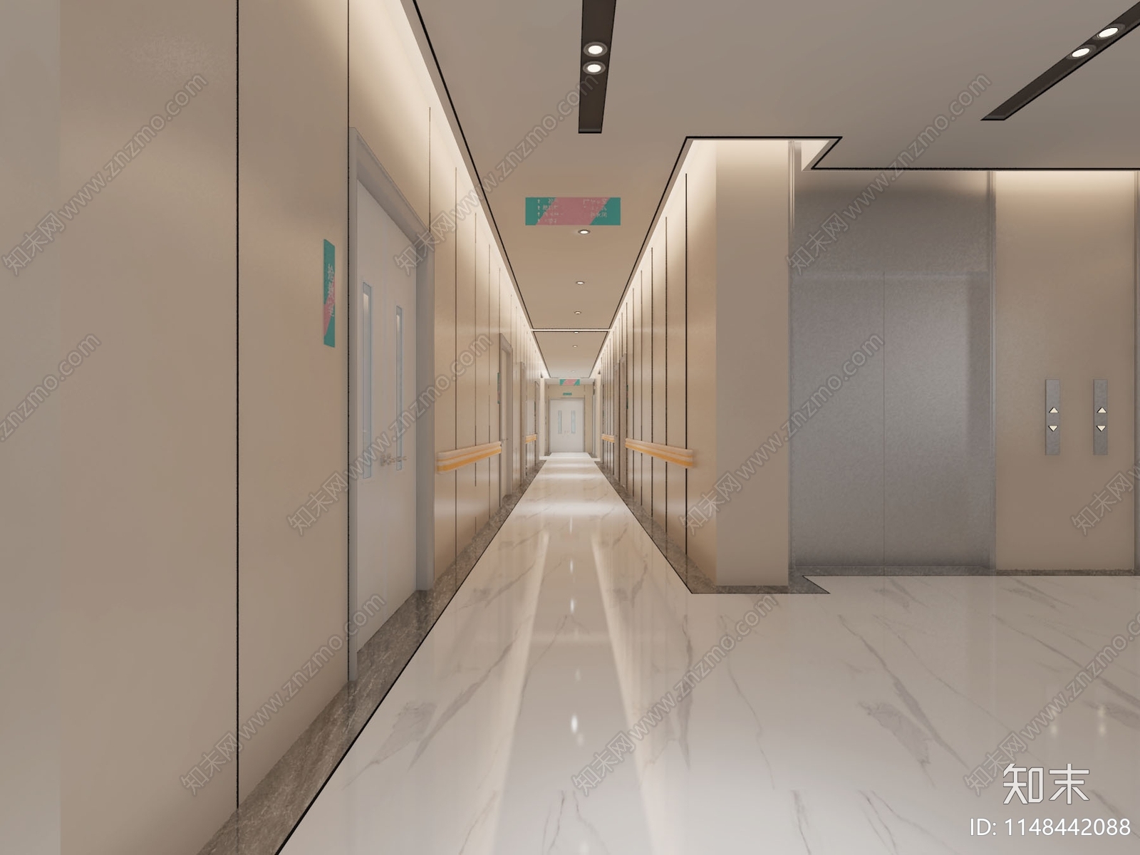 医院室内cad施工图下载【ID:1148442088】