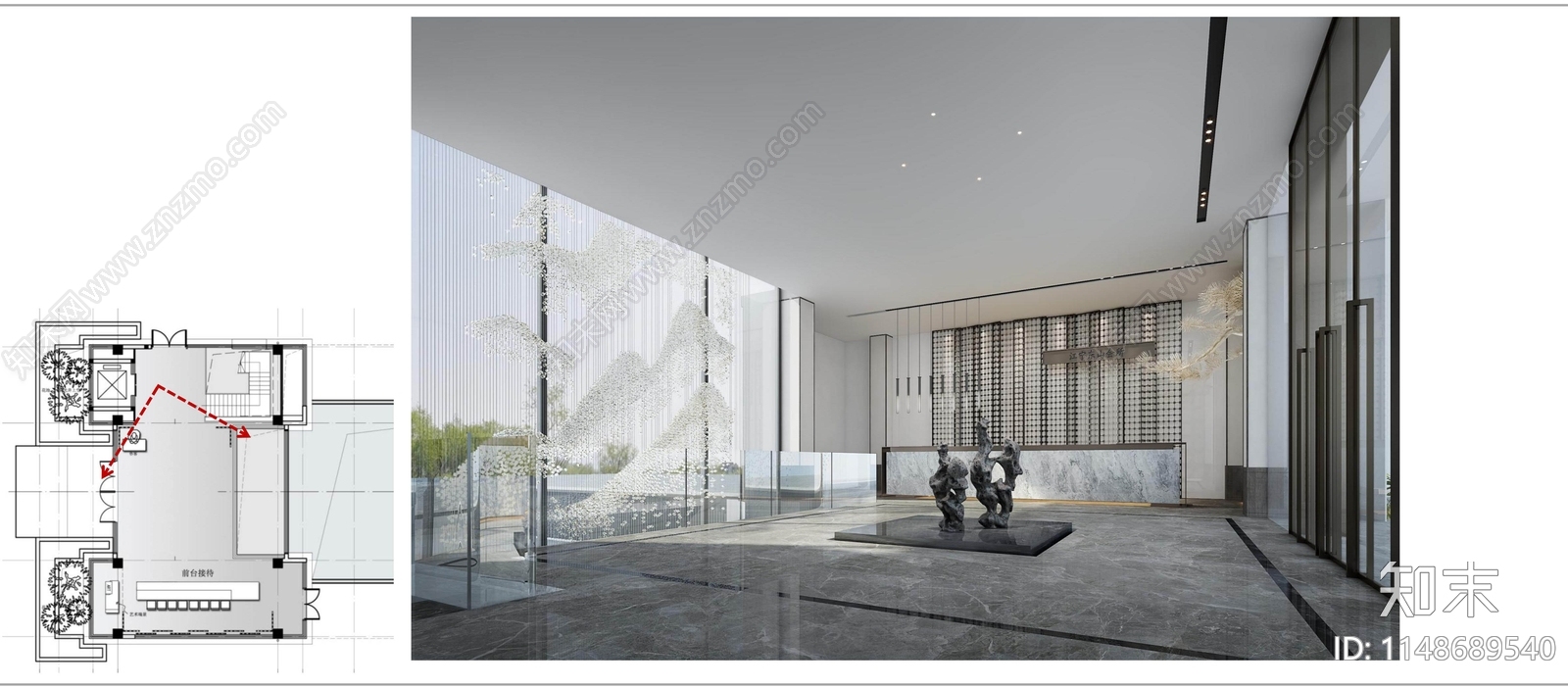 南京江宁东山会所室内cad施工图下载【ID:1148689540】