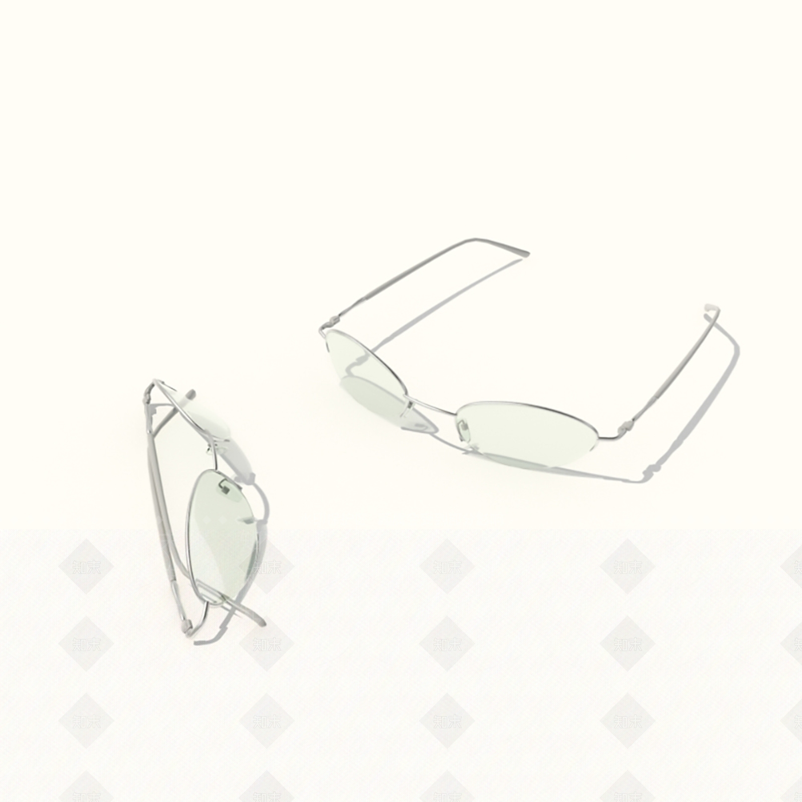 眼镜SU模型下载【ID:1148456274】