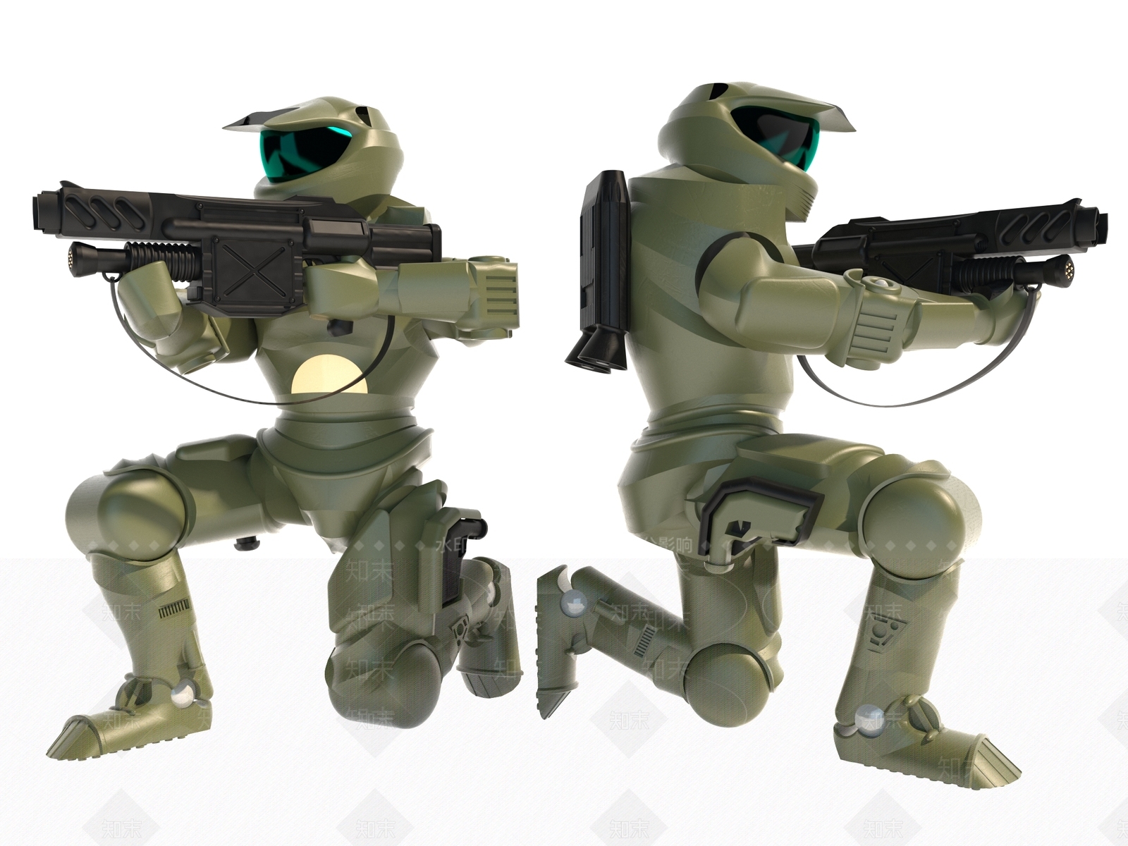 玩具机甲3D模型下载【ID:1148506383】