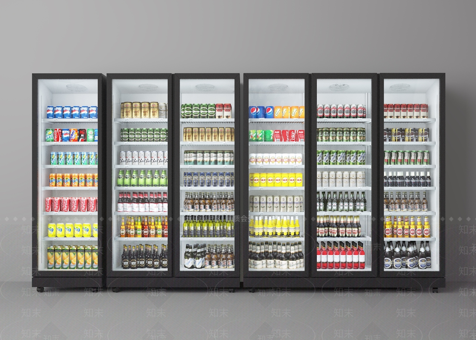 冰箱冰柜3D模型下载【ID:1148506930】