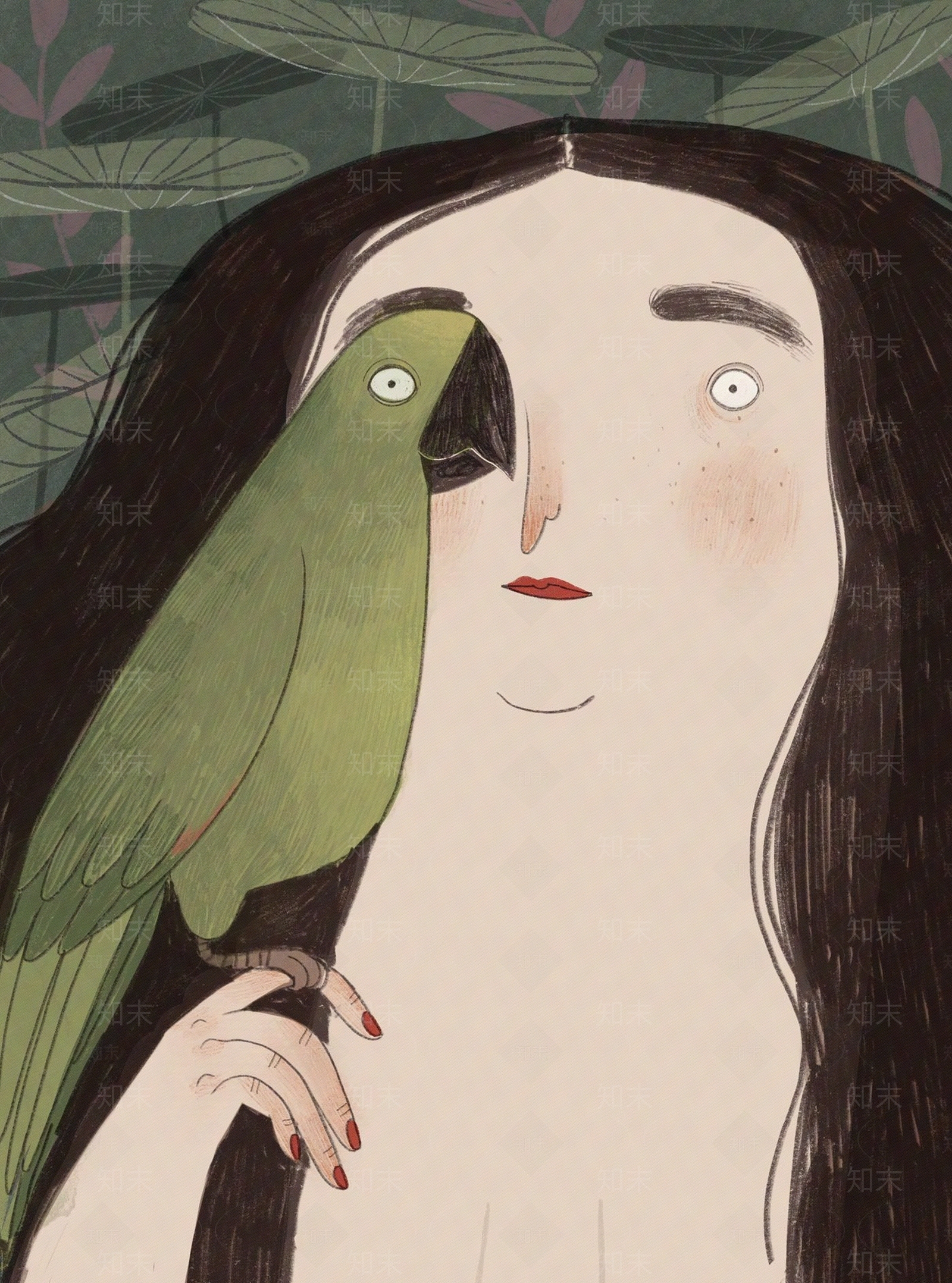 抽象画人物画贴图下载【ID:1148508135】