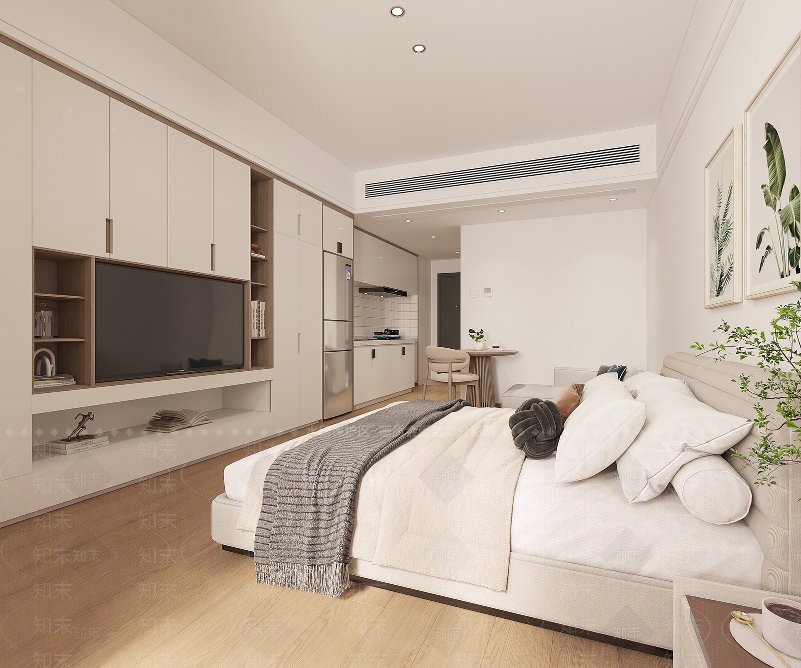 现代小公寓3D模型下载【ID:1148515316】