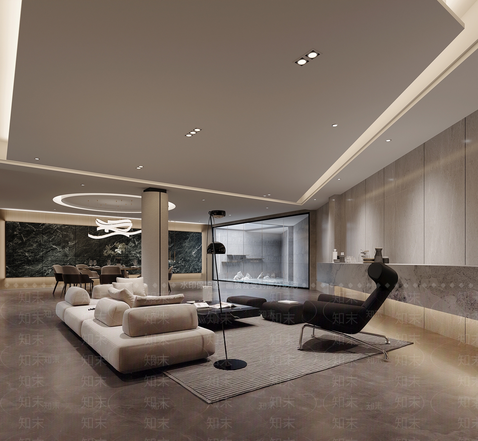 现代家居影音室3D模型下载【ID:1148520164】