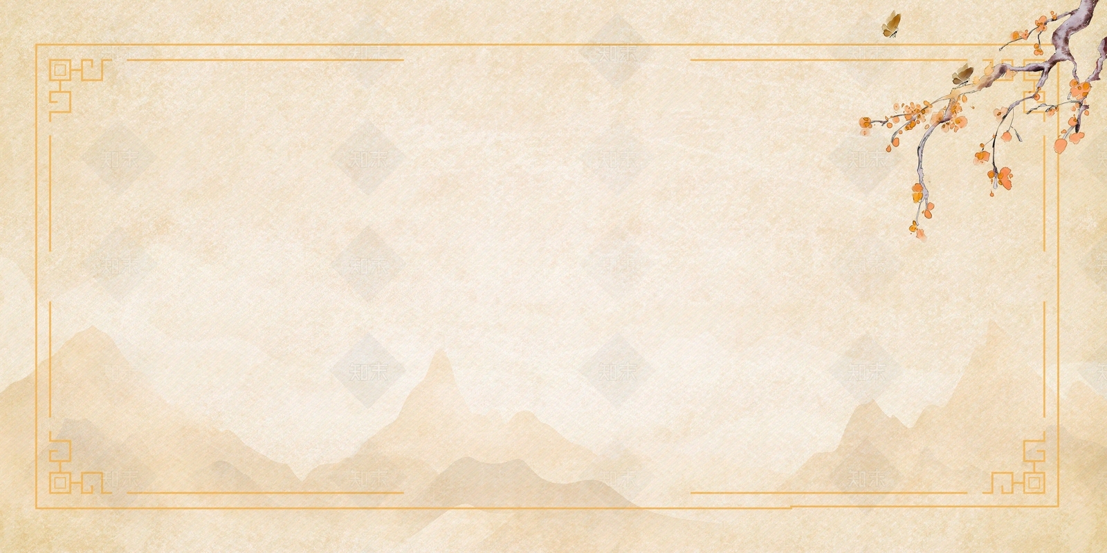 新中式山水壁画装饰画贴图下载【ID:1148539046】