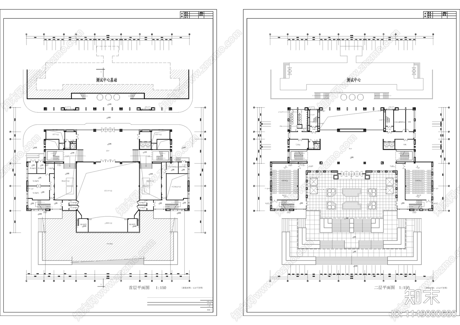 100套大学建筑施工图下载【ID:1149080680】