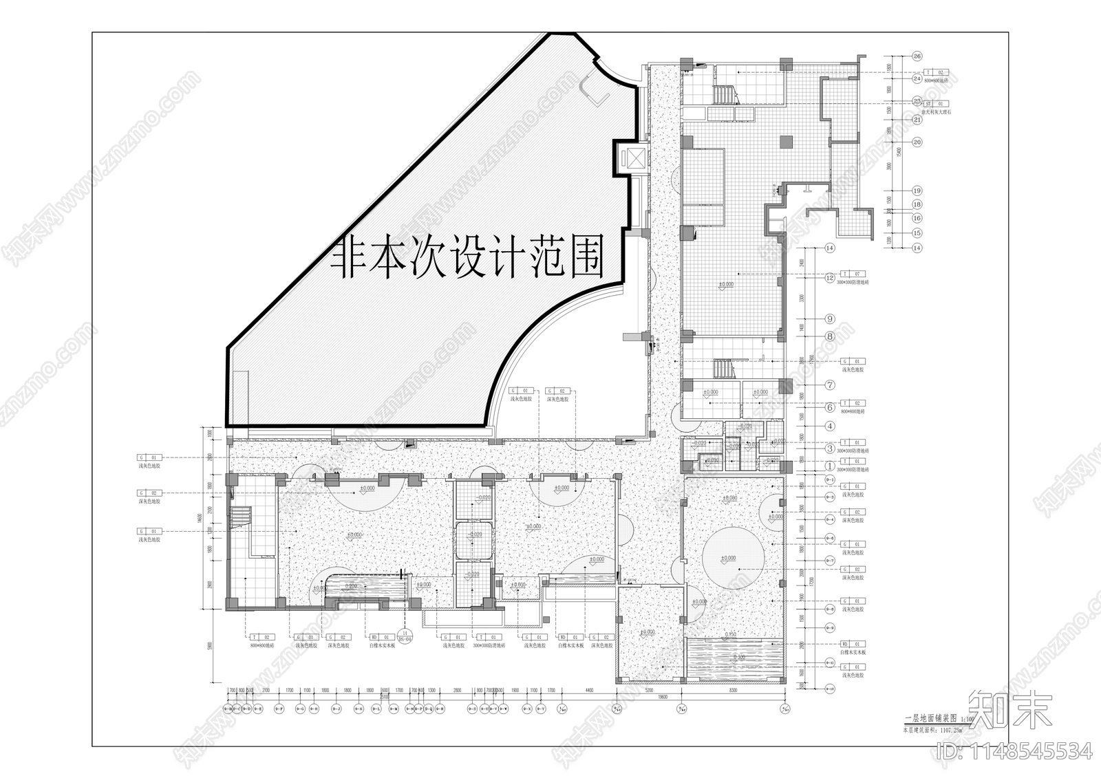 濮湖幼儿园室内cad施工图下载【ID:1148545534】