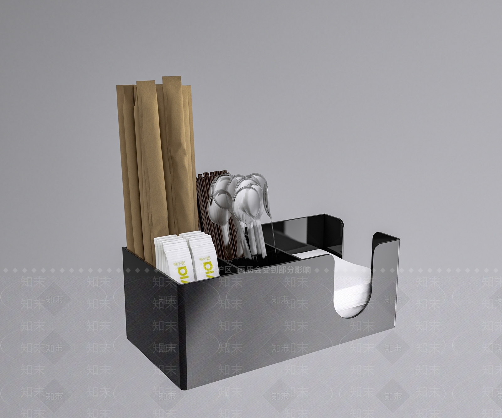餐具SU模型下载【ID:1148554830】