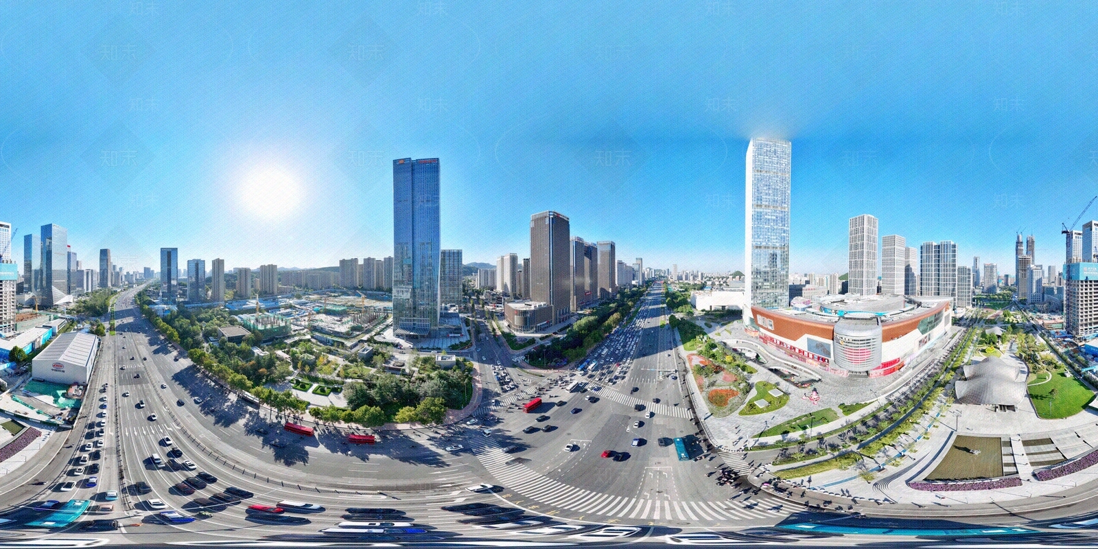 hdr城市商业区贴图下载【ID:1148568044】