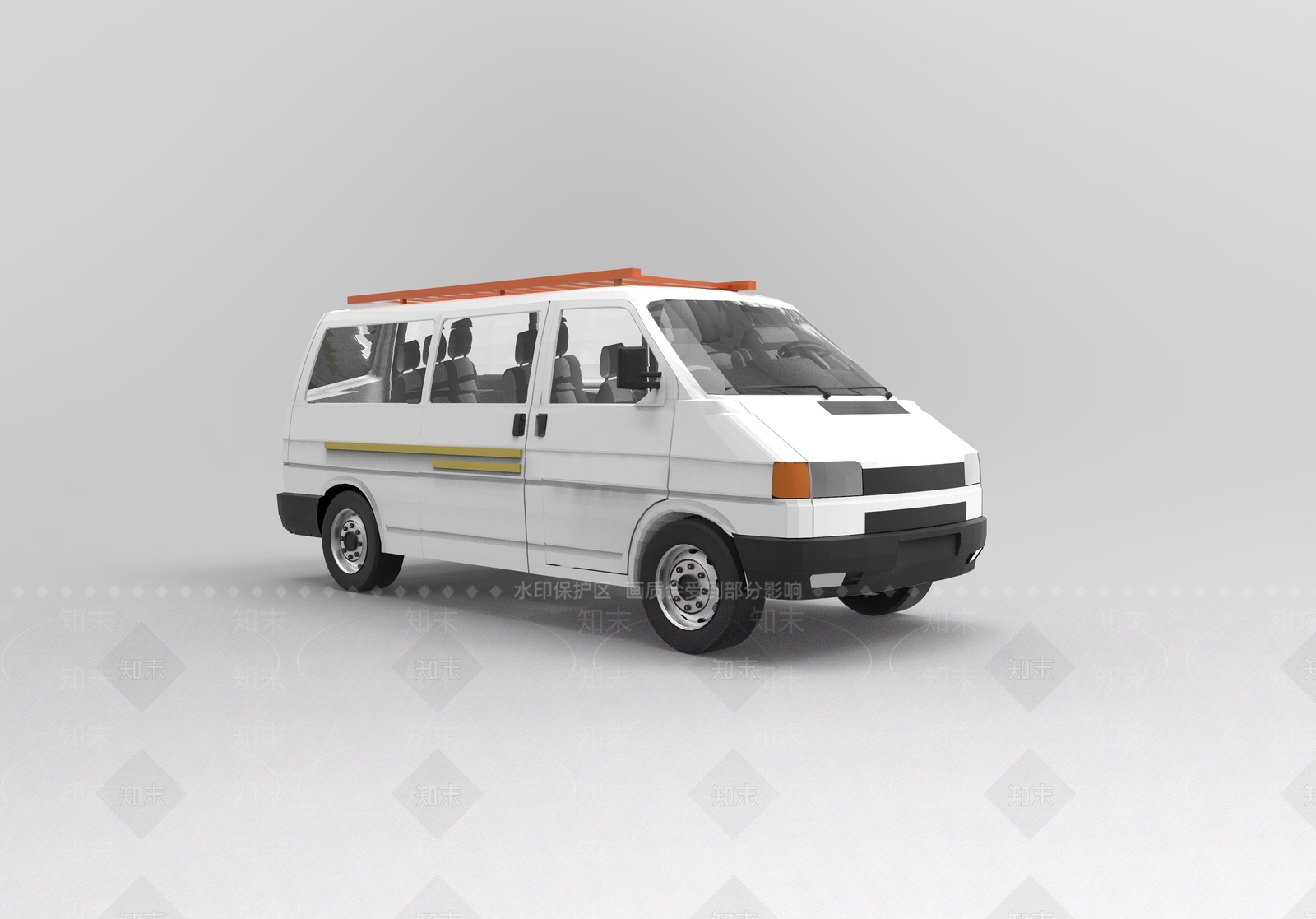 面包车SU模型下载【ID:1148572205】