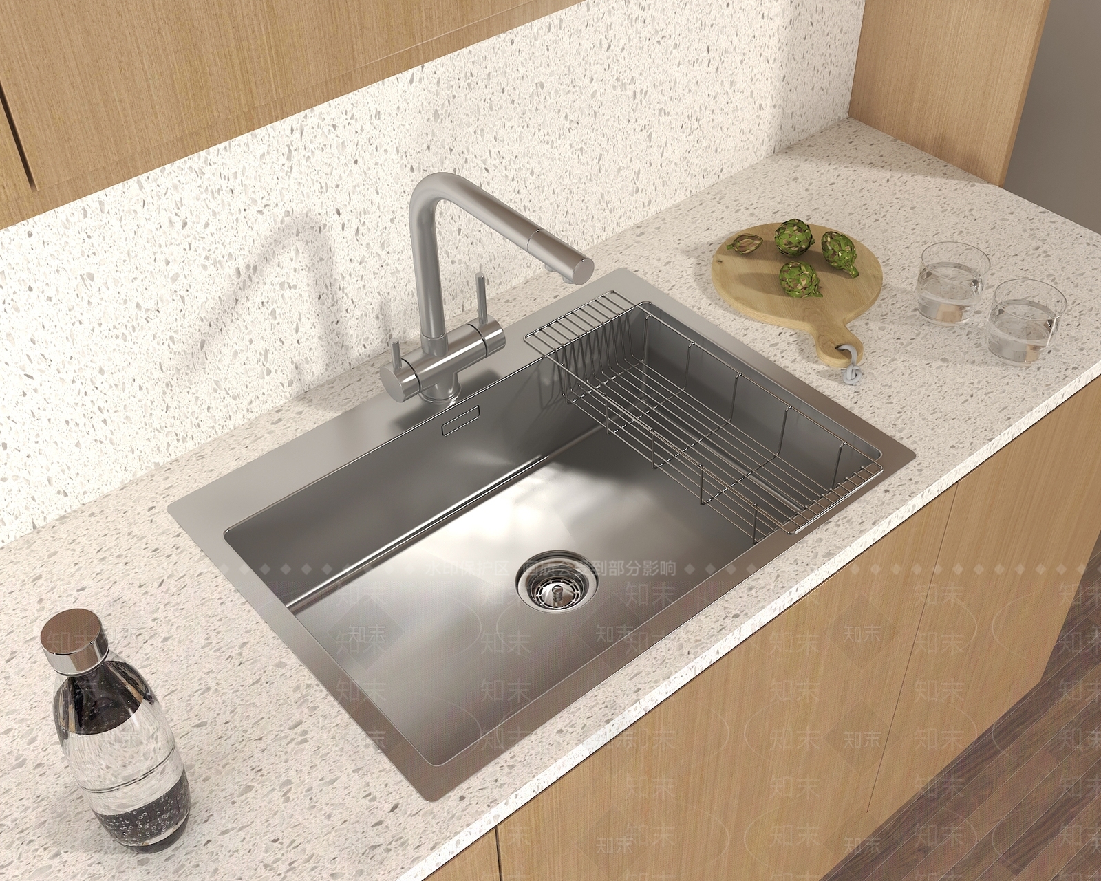 水槽3D模型下载【ID:1148572731】