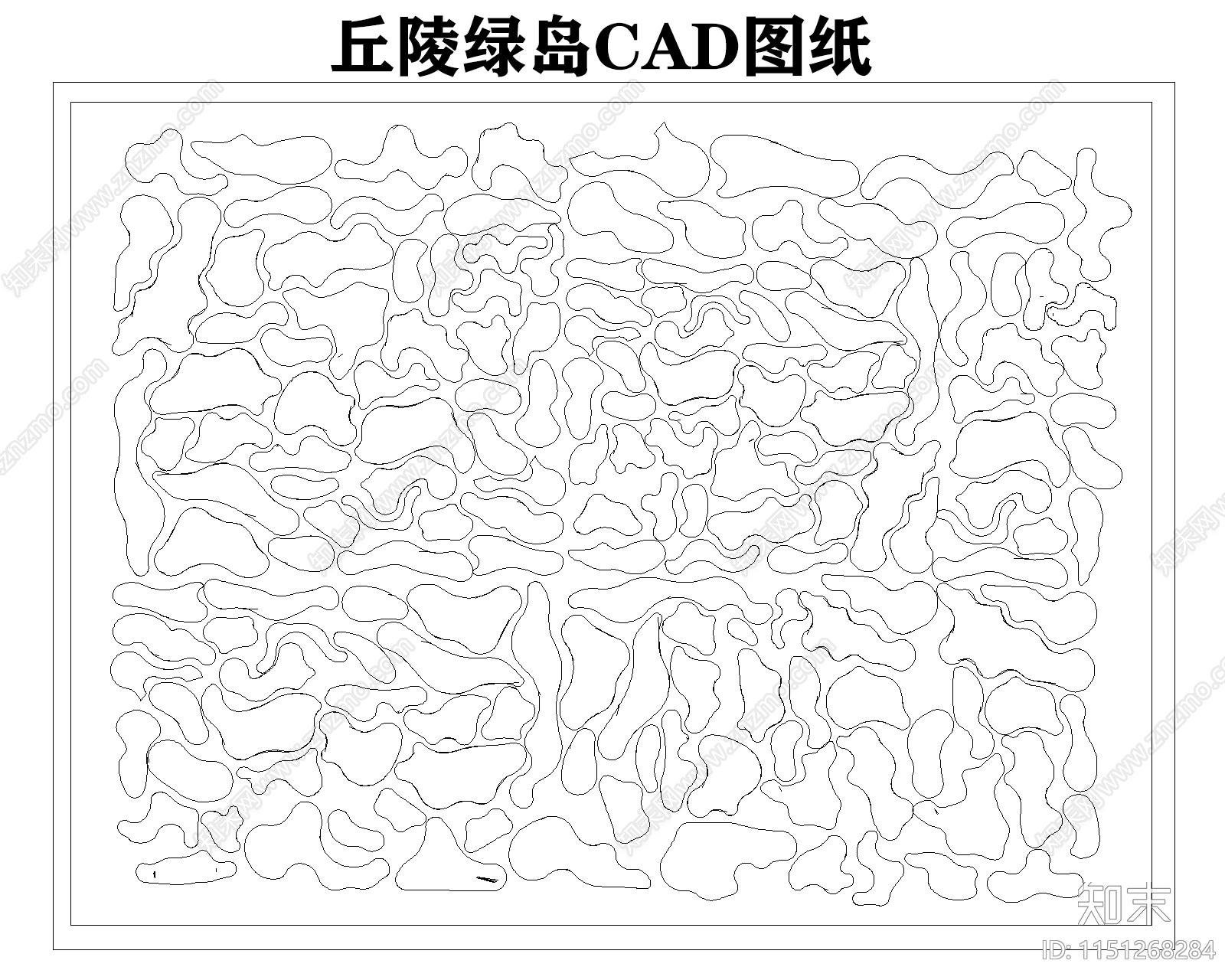 微地形图纸cad施工图下载【ID:1151268284】