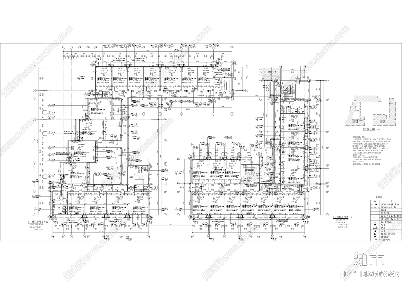 金隅大成南山郡项目建筑cad施工图下载【ID:1148605682】