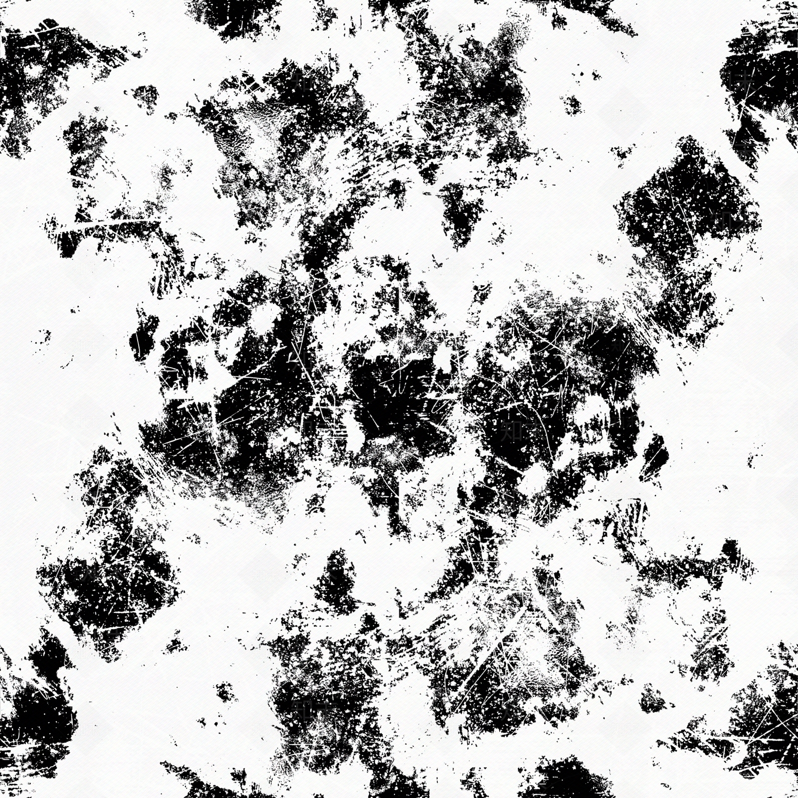 金属污渍铁锈反射板污垢污渍做旧纹理黑白遮罩脏旧纹理黑白凹凸贴图下载【ID:1148621676】