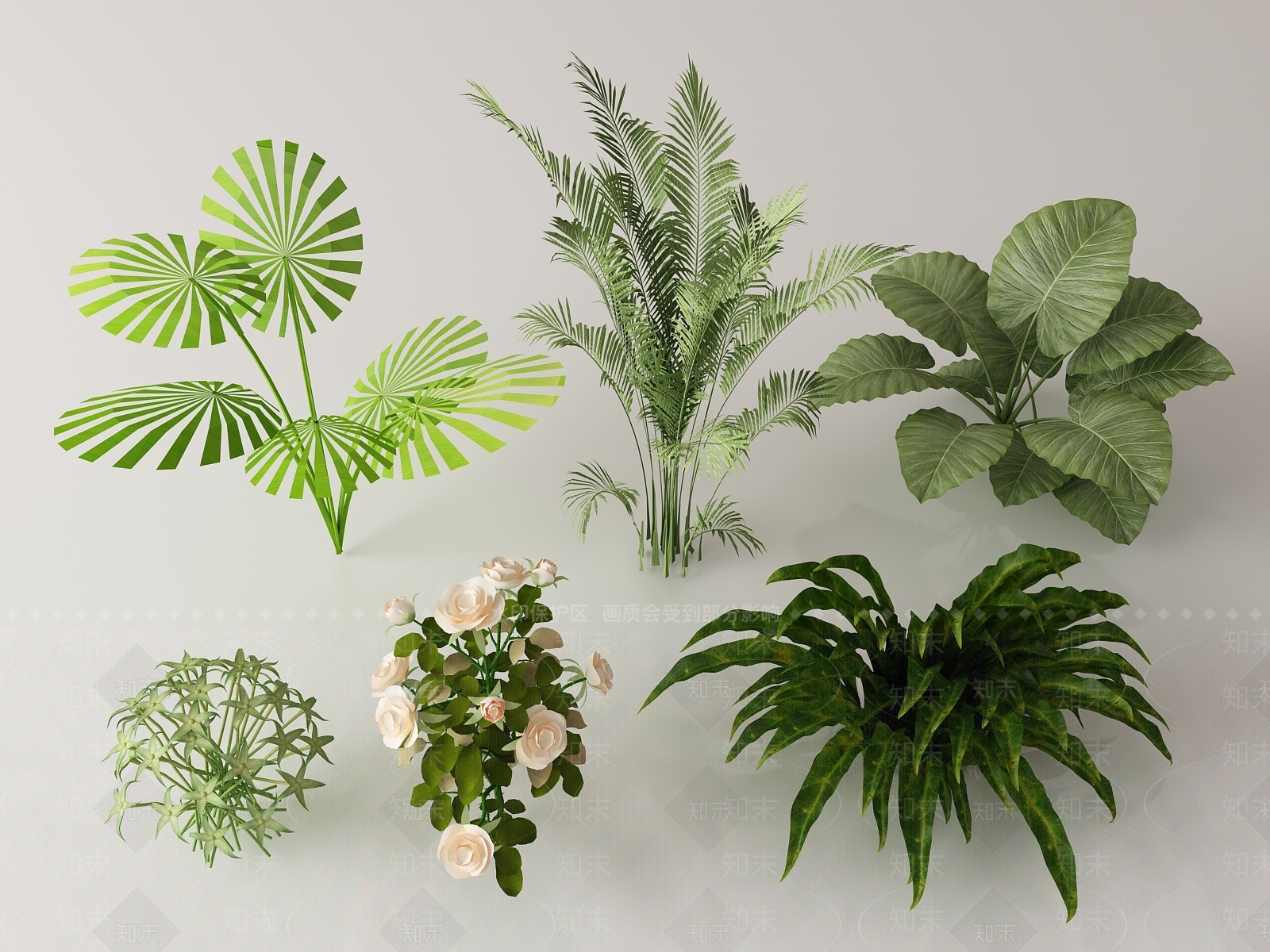 灌木3D模型下载【ID:1148648993】