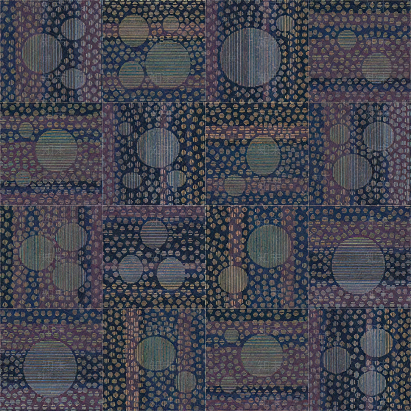 无缝蓝紫色方块地毯贴图下载【ID:1148626651】