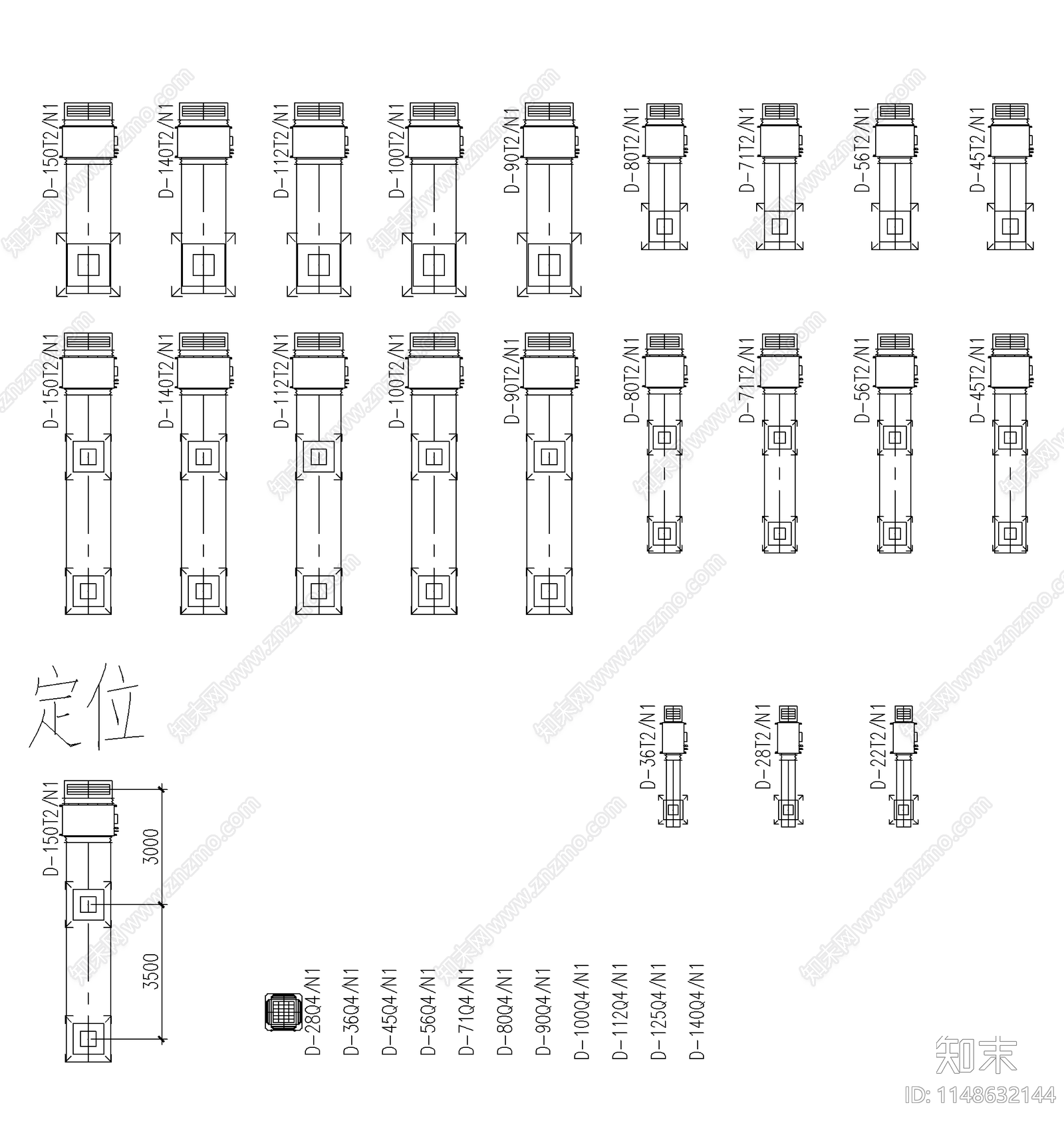 公厕高压配电及公共开关房污水处理暖通cad施工图下载【ID:1148632144】