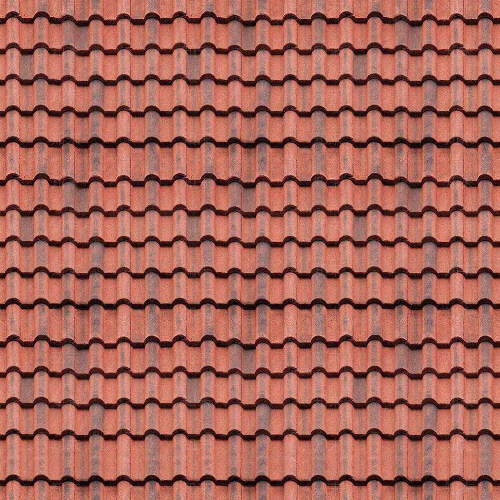 红色古建瓦屋顶陶土瓦贴图下载【ID:1148635692】