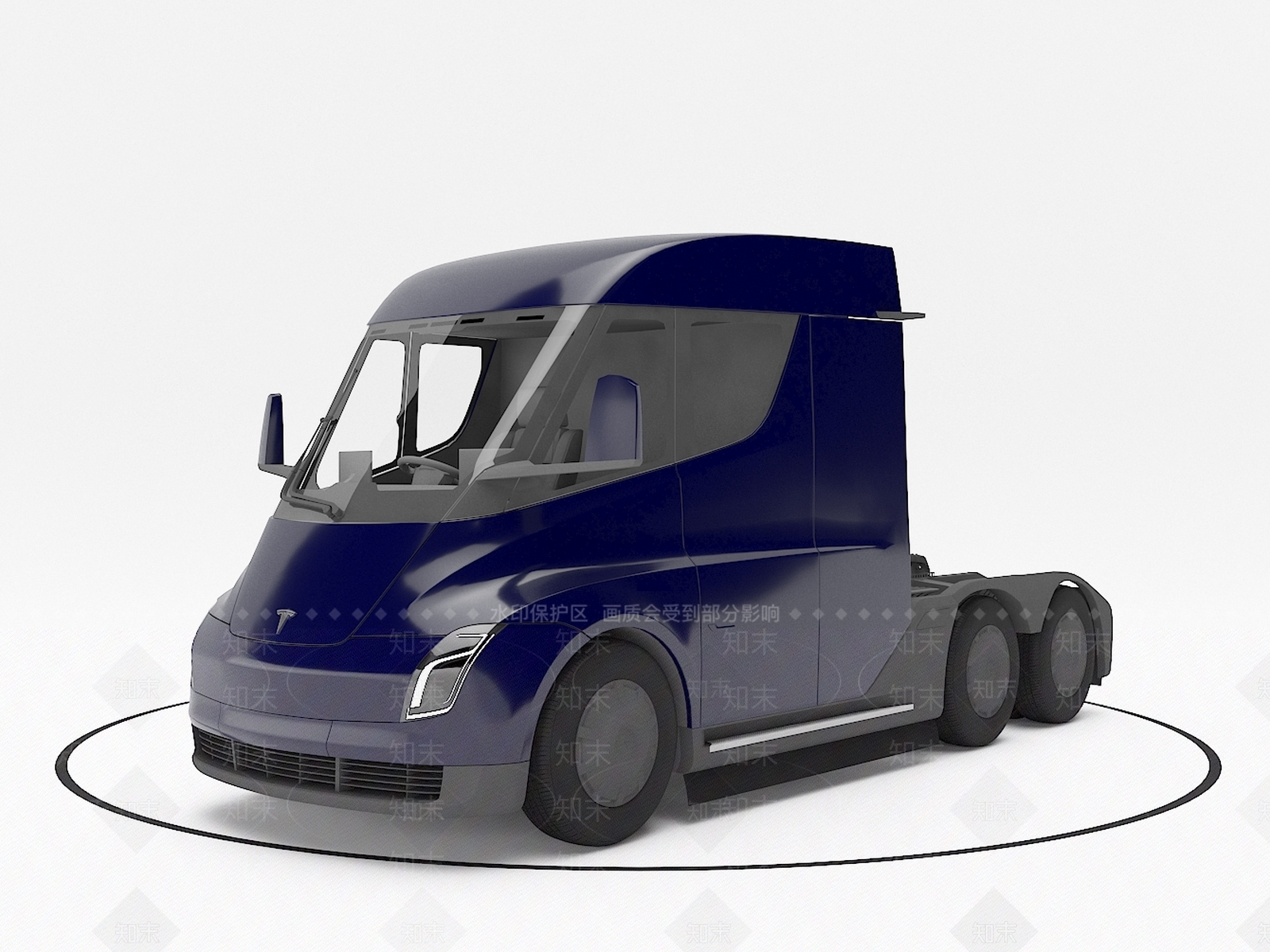 特斯拉货车卡车SU模型下载【ID:1148644008】