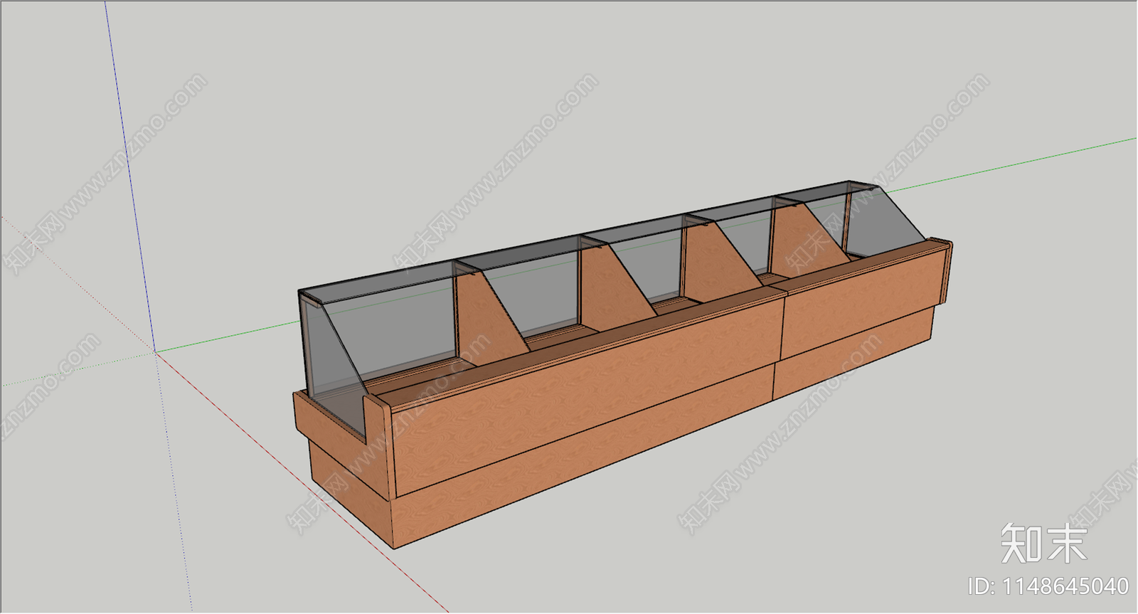 现代超市展架SU模型下载【ID:1148645040】