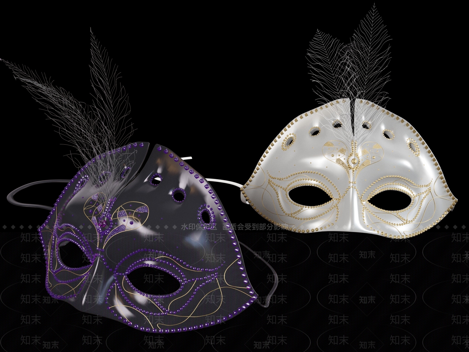 面具3D模型下载【ID:1148678872】