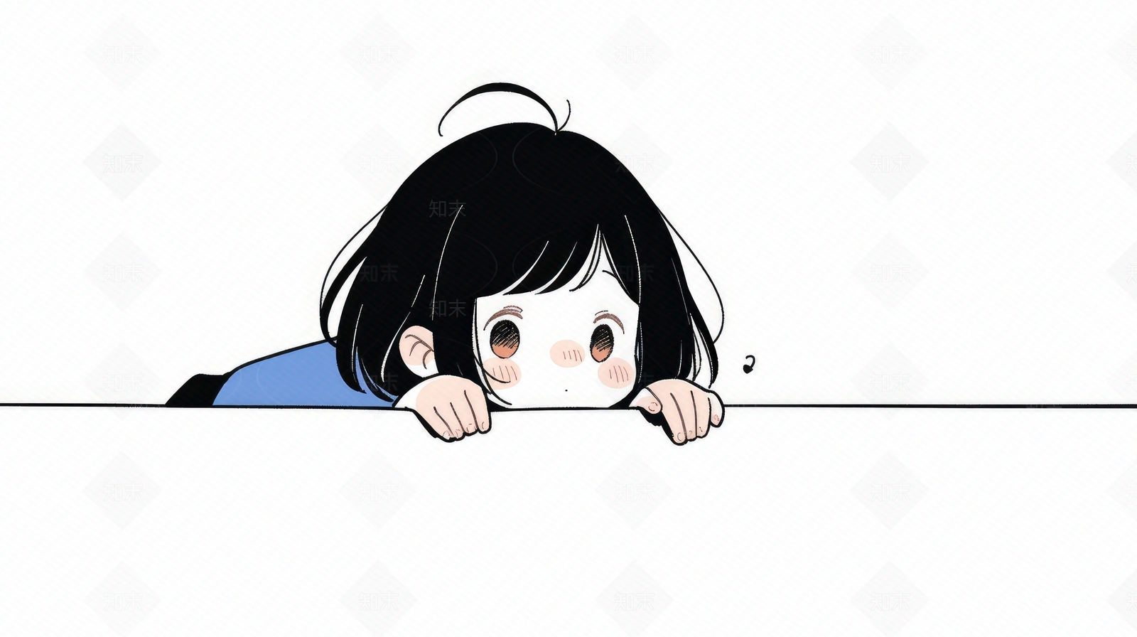 现代卡通多巴胺颜色卡通动漫人物装饰画贴图下载【ID:1148689150】