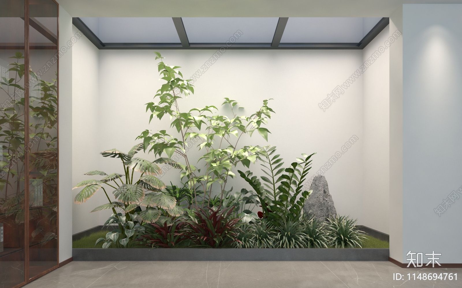 植物堆3D模型下载【ID:1148694761】