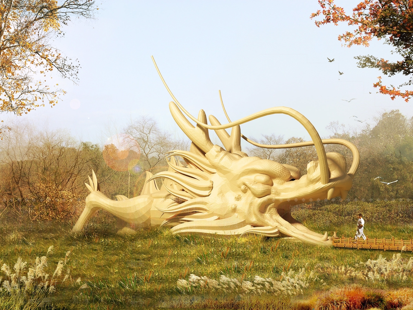 中式龙头3D模型下载【ID:1148709901】