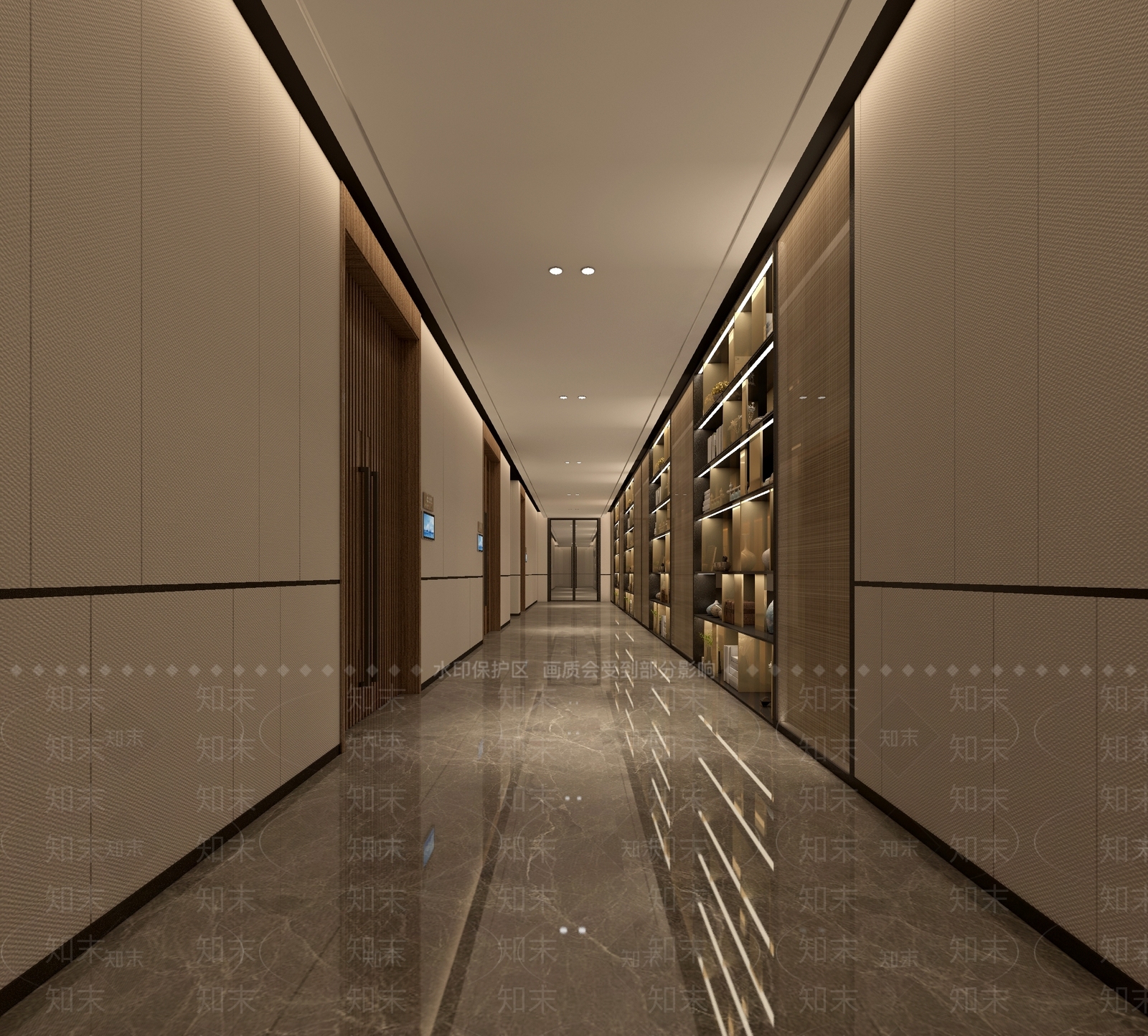现代酒店报告厅3D模型下载【ID:1148714724】