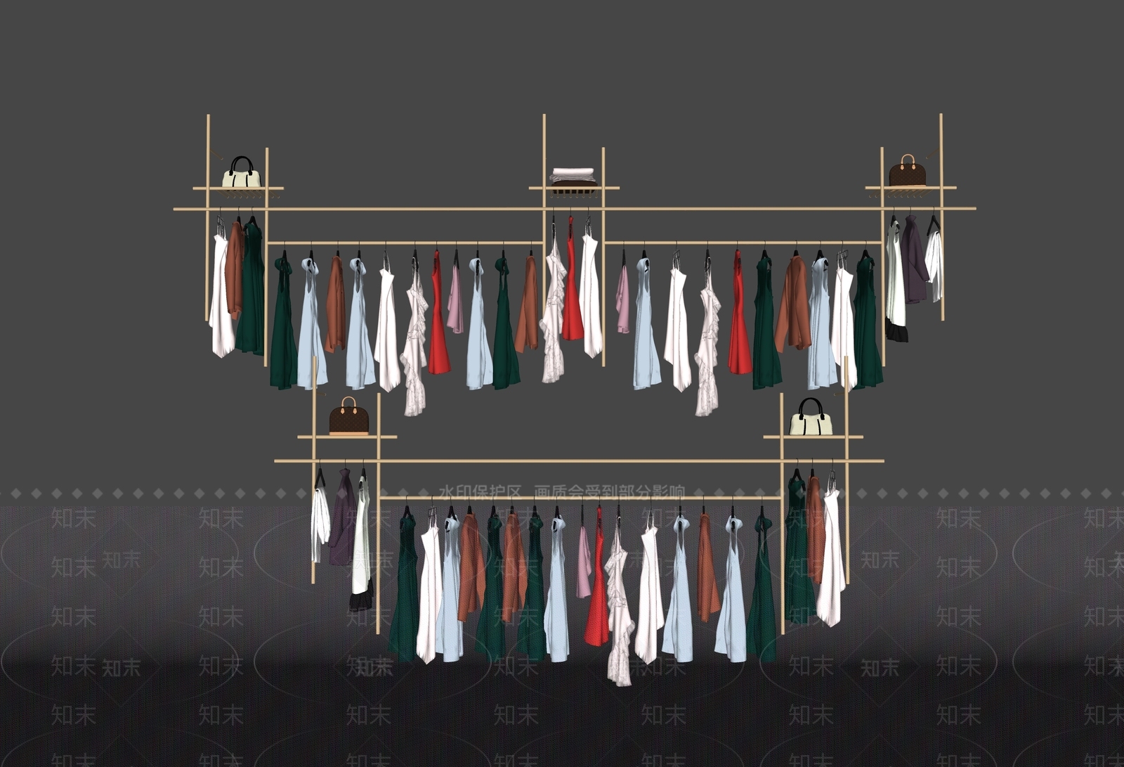 服装SU模型下载【ID:1148717464】