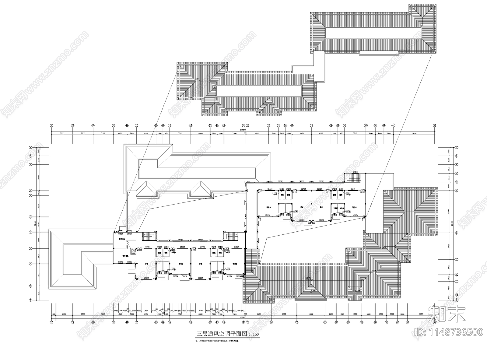 益阳碧桂园社区幼儿园建筑cad施工图下载【ID:1148736500】