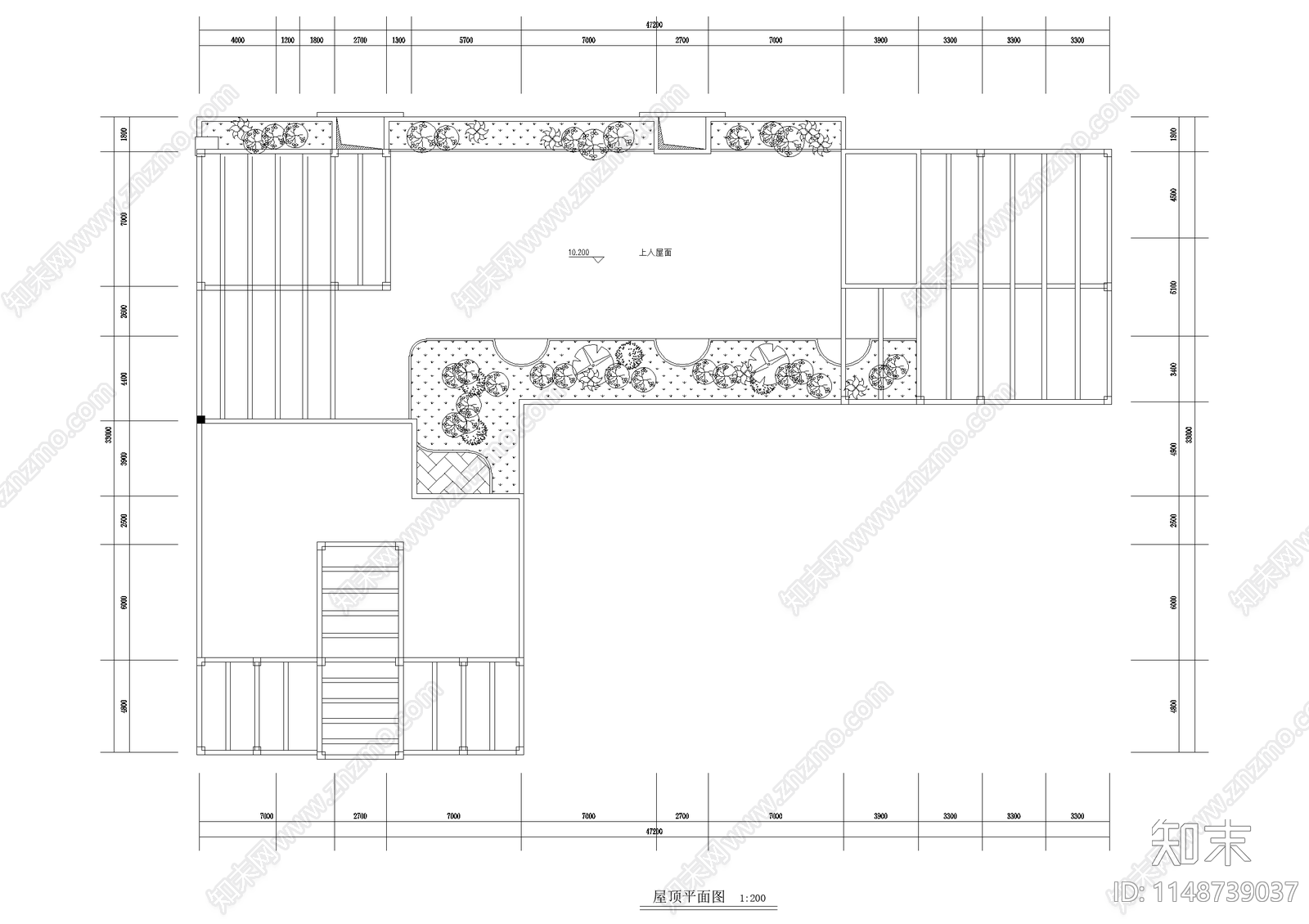 现代幼儿园建筑cad施工图下载【ID:1148739037】