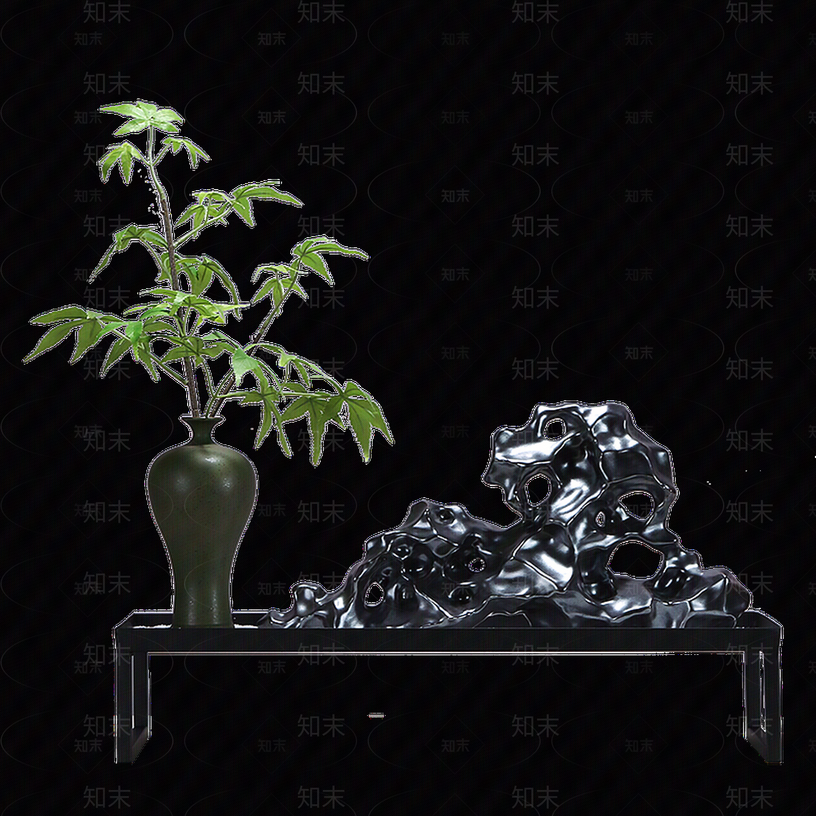 免抠绿植摆件贴图下载【ID:1188192835】