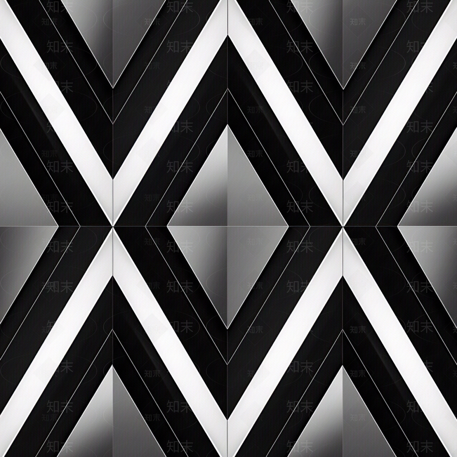 简约黑白风菱形砖贴图下载【ID:1148748800】